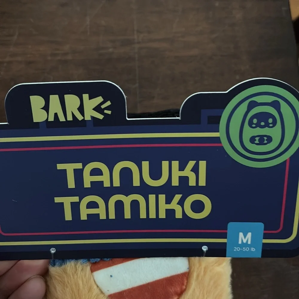 NWT Bark Plush Dog Toy